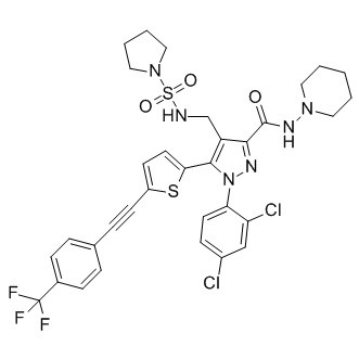 شماره CB1-IN-1 CAS:1429239-98-4